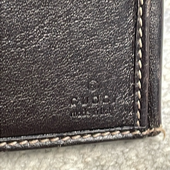 Gucci Monogram GG Continental Long Wallet Heart Flap Brown - Picture 15 of 17